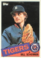 1985 Topps Baseball Cards      586     Bill Scherrer